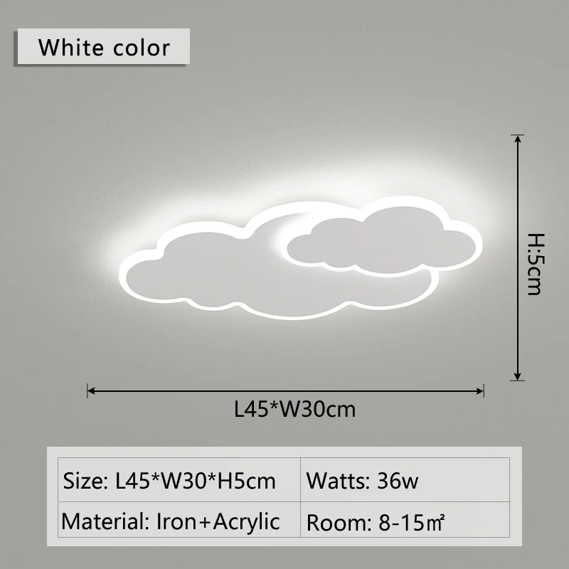 Imagem -06 - Nuvens Led Luzes de Teto para a Decoração do Quarto das Crianças Quarto Conduziu a Lâmpada do Teto Luz Iluminação Interior Lâmpada do Teto Ac110220v