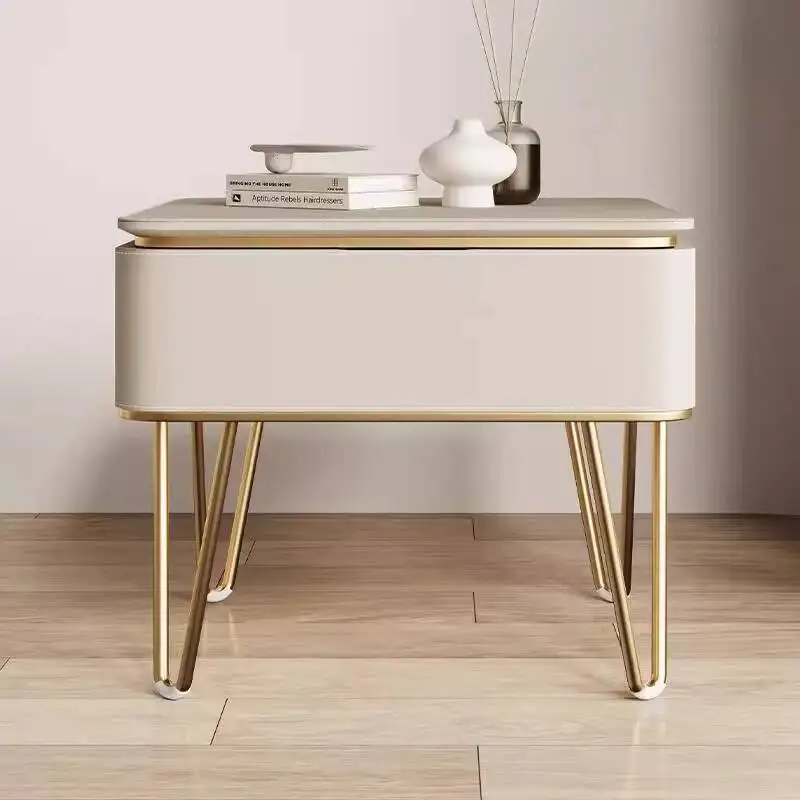 

Storage Italian Table Modern Nordic Night Aesthetic Simple Nightstand Luxury Simple Cajones De Dormitorio Bedroom Furniture