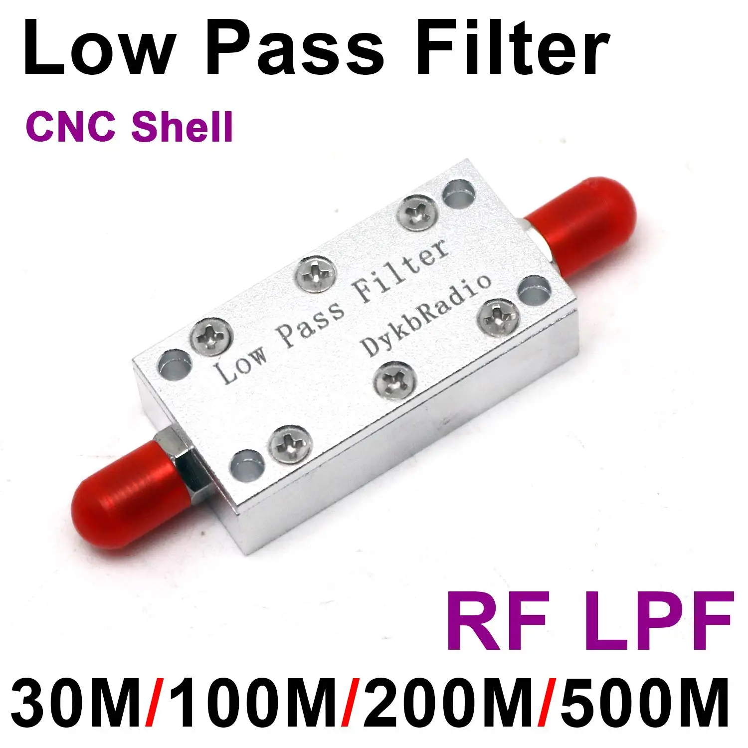 LC Low Pass Filter 30Mhz 100Mhz 200Mhz 500MHz LPF RF Filter For