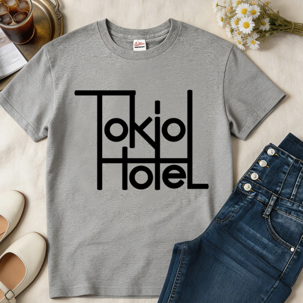 Tokio Hotel t-shirt female streetwear 2000s cutecore clearance sales dollette shirt party dollette vintage baddie cute