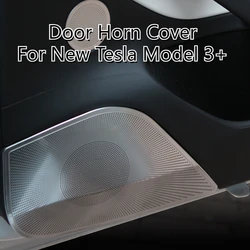 For New Tesla Model 3+ Highland 2024 Door Horn Protector Cover Horn Cover Rear Air Outlet Speaker Sound Frame Audio Panel Decor