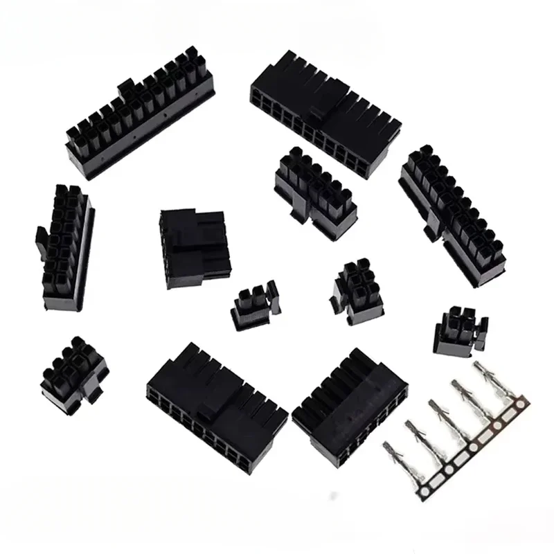 Molex 3.0mm Plastic shell Plug-in Male Shell Housing Female Terminals 2*1/2/3/4/5/6/7/8/9/10/11/12P MX3.0mm Double Row Connector