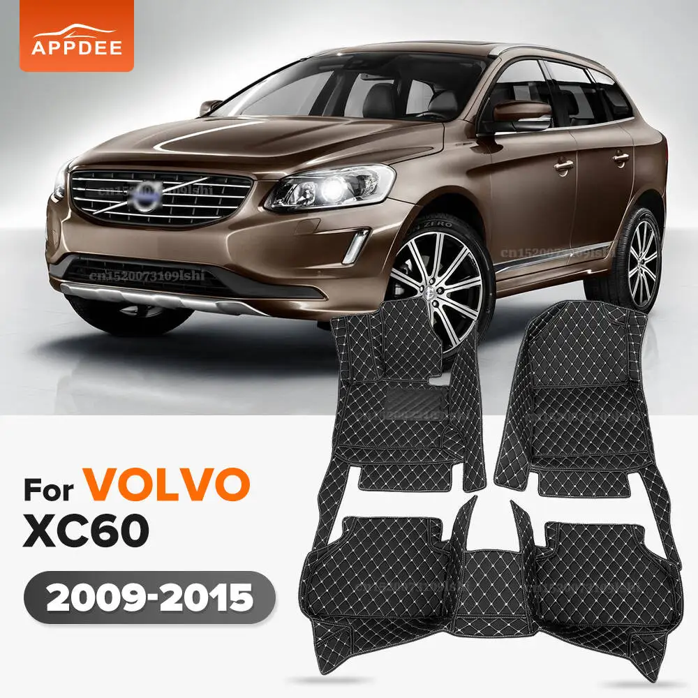 

APPDEE Car floor mats for Volvo XC60 2009 2010 2011 2012 2013 2014 2015 Custom auto foot Pads automobile carpet cover