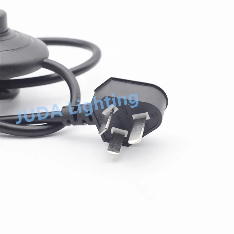 3 pins lamp power cord with foot switch cable wire for floor lamps table lamps Lighting Accessories