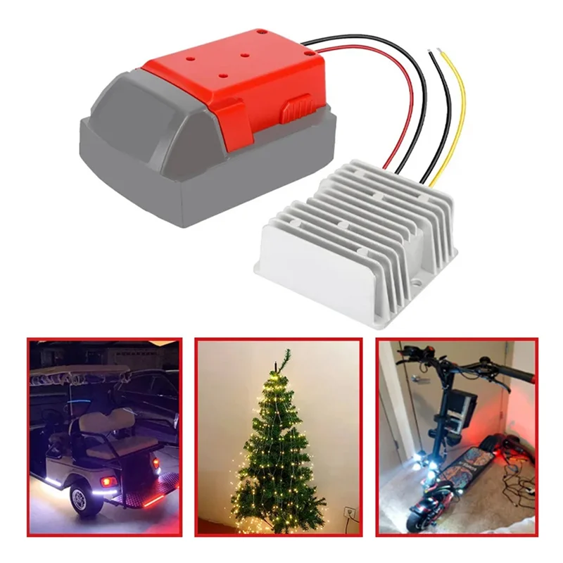 

Classy-Step Down DC Voltage Converter For Power Wheel Inverter Buck Boost Voltage Regulator Connector DIY Adapter Dura