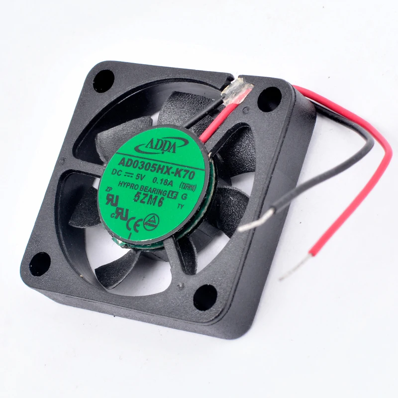 

AD0305HX-K70 30mm fan 3cm 3006 30x30x6mm DC5V 0.18A miniature and very thin USB large air volume cooling fan