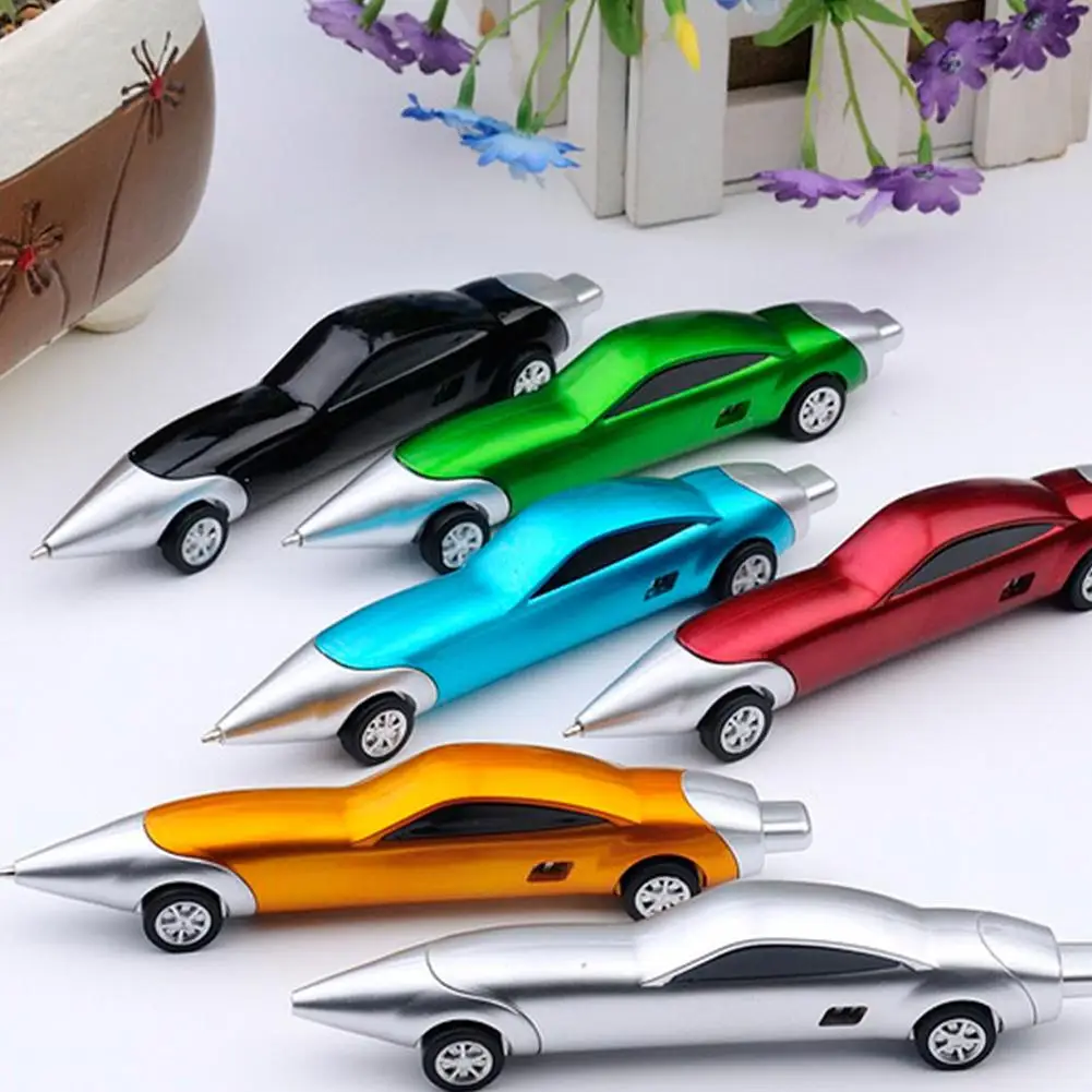 Creative Car Styling Ballpoint Pens Various Styles Signature Pens Blue Refill Essential Pens For Student Offices Study Supplies