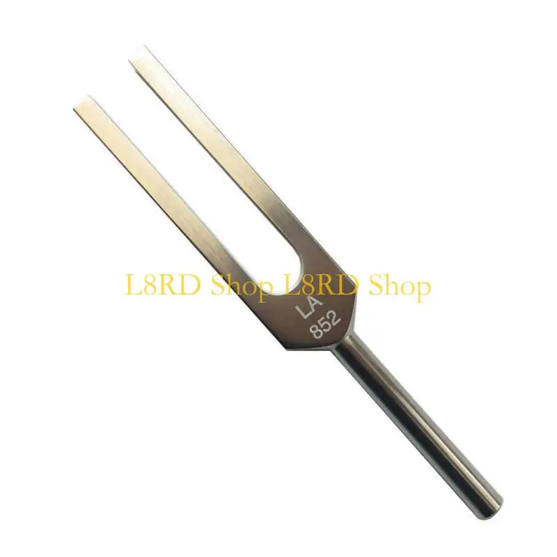 

L8rd 9pcs 285 Гц Гц алюминиевой настройка вилки с мешочком и молотком для окончательного заживления и релаксационного