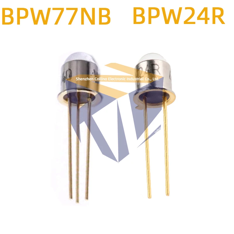 5 piezas BPW24R DIP-2 BPW77NB DIP-3 Fototransistor de silicio NPN