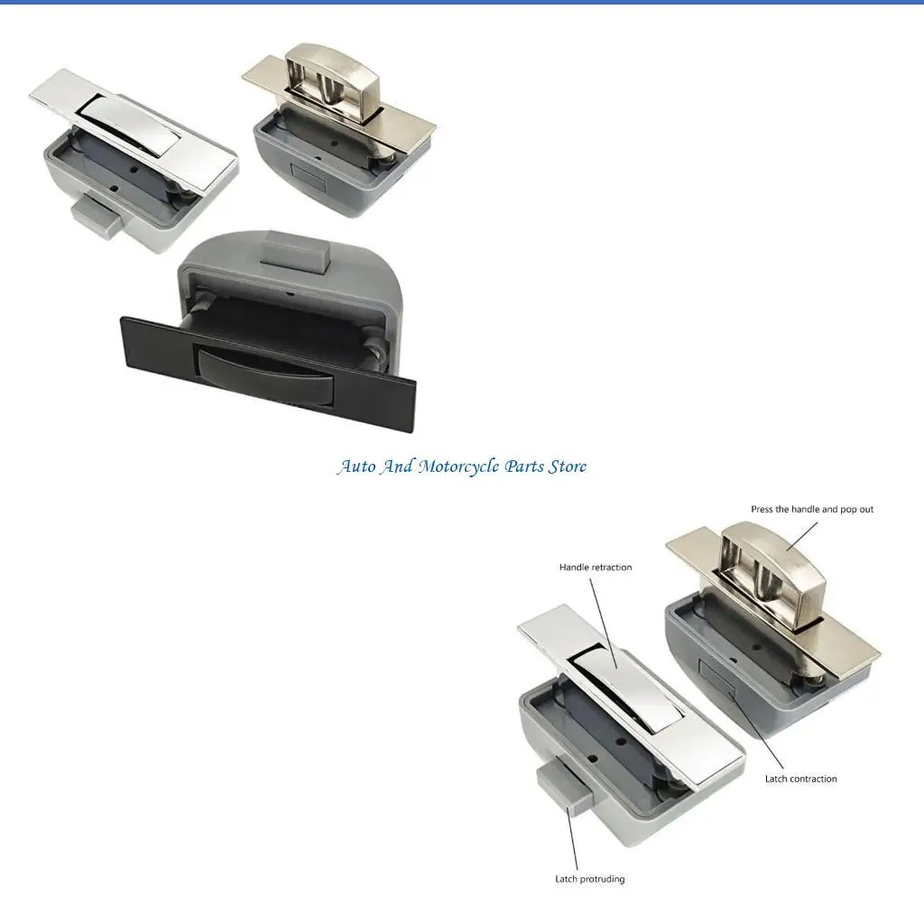 

P9FD Convenient & Reliable Replacement Lock Catch Button Locks fit for Mobile Homes