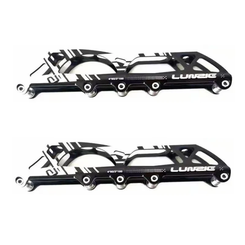 3*100mm 3*110mm 3*125mm 4*90mm/4*100mm/4*110mm Speed Skating Bracket Inline Skate Rack Skate Base Frame Bracket
