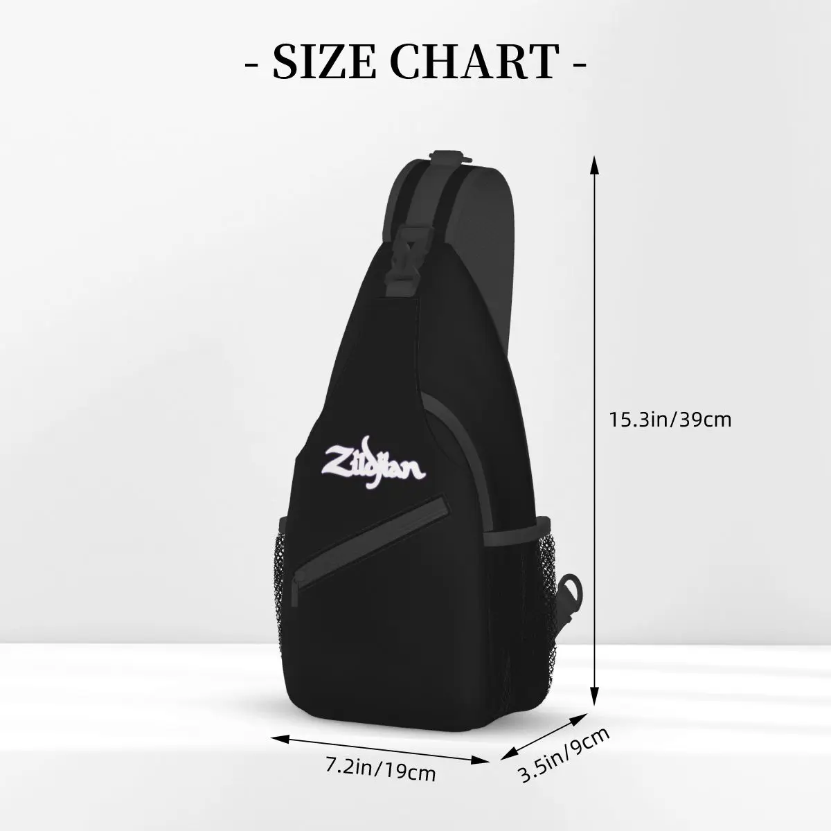 Zildjian Logo Seriuos plecak na ramię torba ze sznurkiem podróżna torba na klatkę piersiowa plecak męski moda plecak typu Crossbody torba na ramię