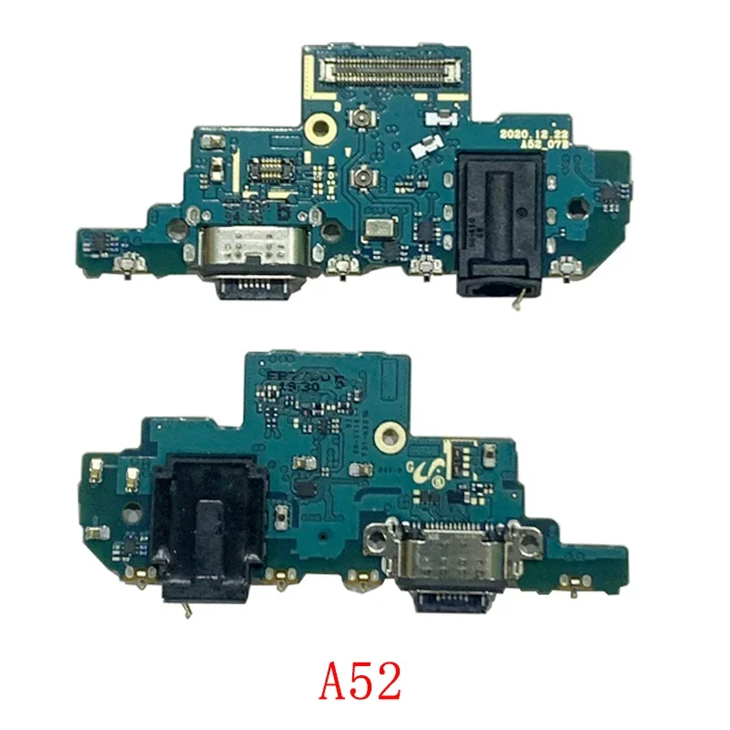 USB Charging Port Connector Board Parts Flex Cable For Samsung A02 A12 A32 A326 A52 A72 A82 Repair Parts