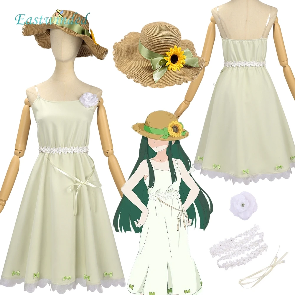 

Anime Shunkashuutou Daikousha Haru no Mai Ruri Hazakura Cosplay Dress Hat Beige Costume Outfits Women Clothes Halloween Carnival