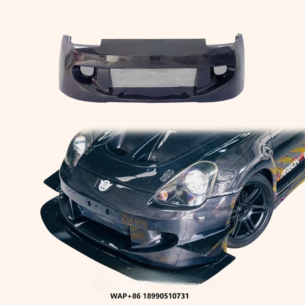 

For MR2 MRS 2000-05 Carbon Fiber SPY Style Front Bumper Bar Replacement