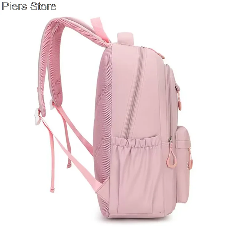 Girl School Bag Backpack Back Pack For Teenager Women Children Female Pink Schoolbag Primary High Bagpack Class Teens Child Kids