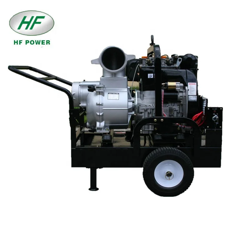 Light weight electric 3 inch 6 inch gasoline trash pump