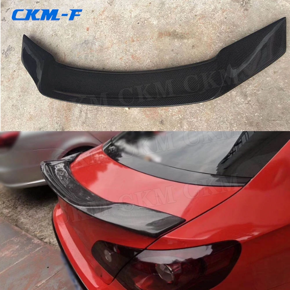 

Carbon fiber Rear Duck spoiler for Volkswagen VW Passat CC Sandard 2009-2018 R Style Boot Lip Wings Trim Sticker