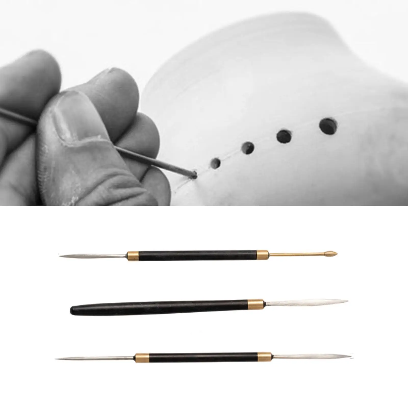 

Инструмент для лепки глины, керамический инструмент с удобной ручкой, дырокол для глины ручной работы, инструмент для резьбы по керамике для изготовления кастрюль, формирование