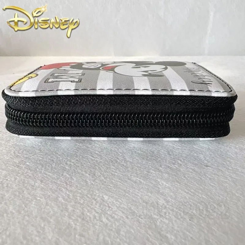 Disney Mickey New Women's Coin Purse Luxury Brand Fashion Children's Coin Purse PU Multi-Card Slot Cartoon Cute Mini Coin Purse