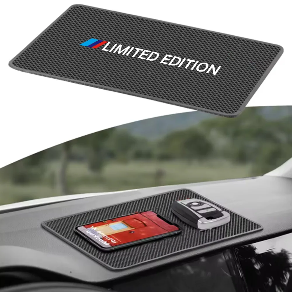 Car Dashboard Anti-Slip Silicone Mat, Limited Edition, Multi-Functional, Universal for Storing Mobile Phones and Keys, Car Interior Accessories