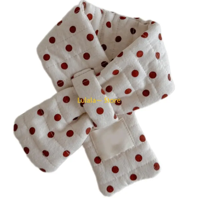 Y4QA Soft and Comfortable Scarf Kids Neckerchief Winter Warm Neck Wrap for Boys Girls