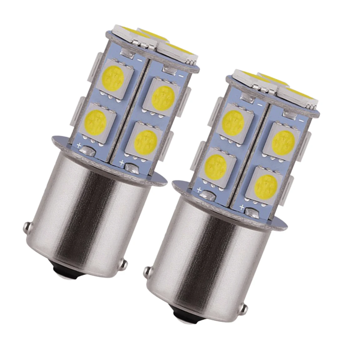 2Pcs 1157 Blue Led …