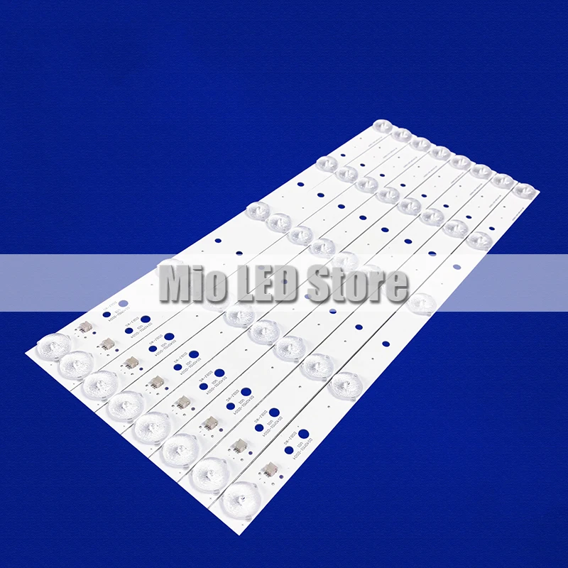 8 PCS/Lot 5LED(3V) 348mm LED Backlight Strip For LX40L41-V01 40A3 STV-40LED13 DS40M41A-LX01 SVA LE4028DT DSBJ-HS STV-40LED13W