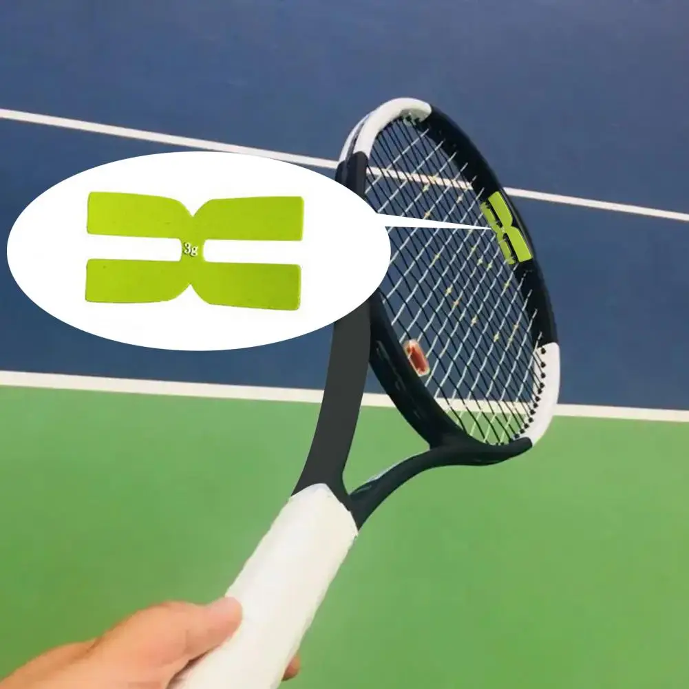 

6Pcs Racket Balance Bar Anti Slip Adhesive Weight Tape H-shaped Tennis Racket Weight Balance Strip Tennis Racket Accessories