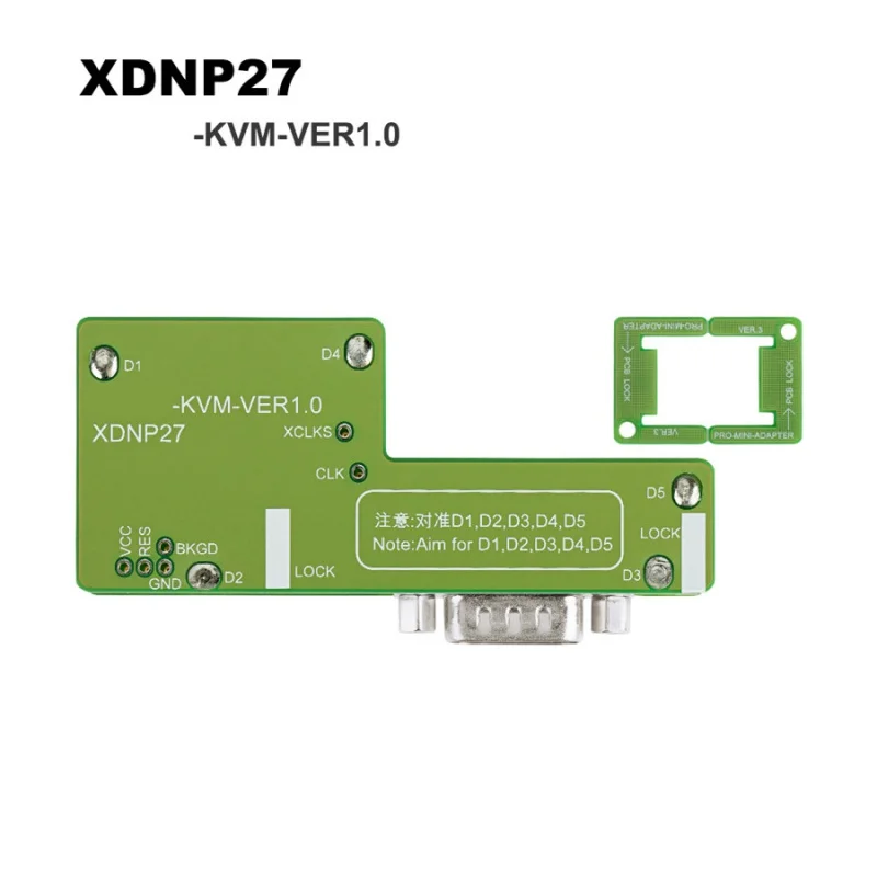 Xhorse XDNPP2CH Adapters Solder-free for Volovo 3Pcs Set for VVDI MINI PROG and KEY TOOL PLUS