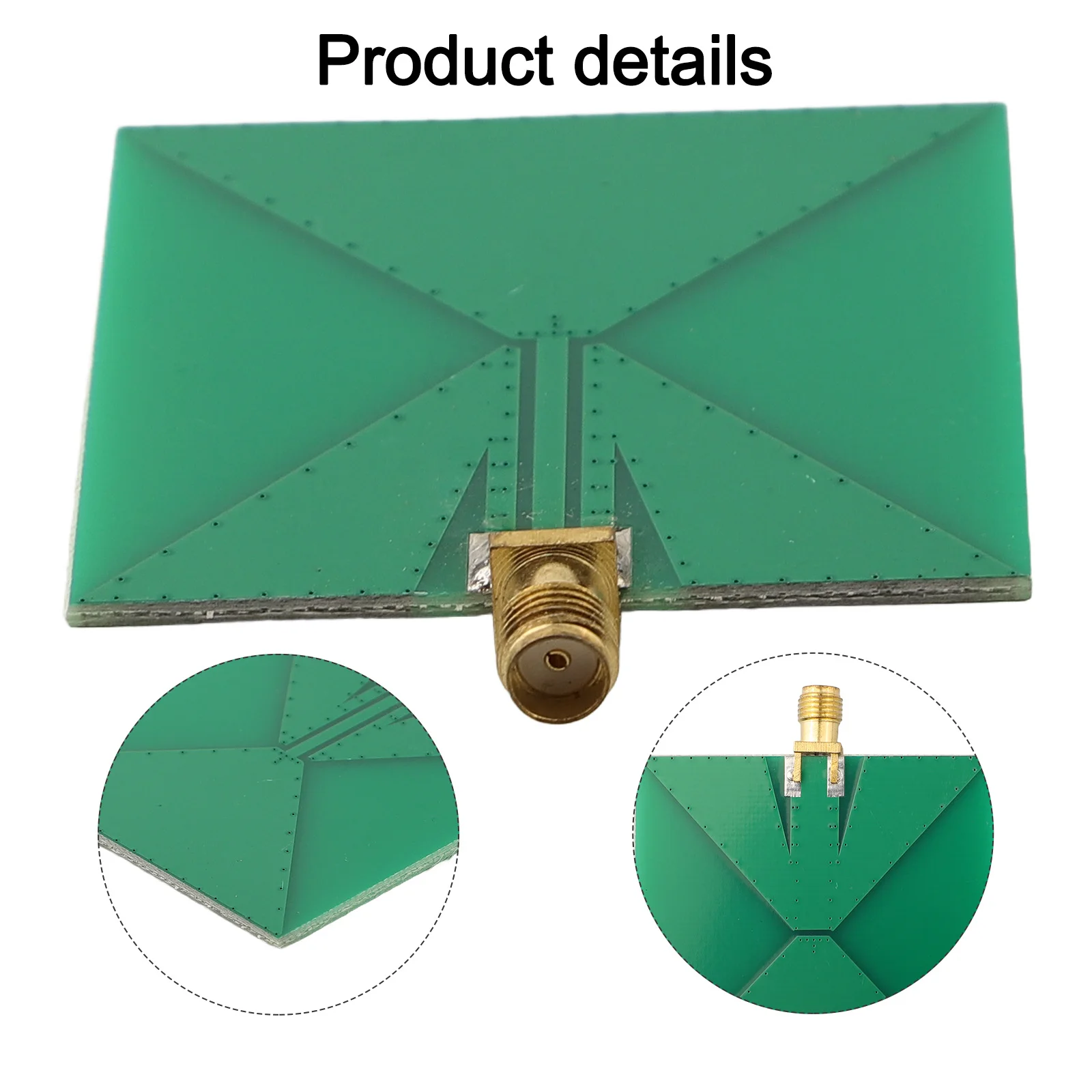 Energetic Design of UWB Microwave Antenna Optimized for Effective Signal Transmission at Frequencies Up to 10 5 GHz