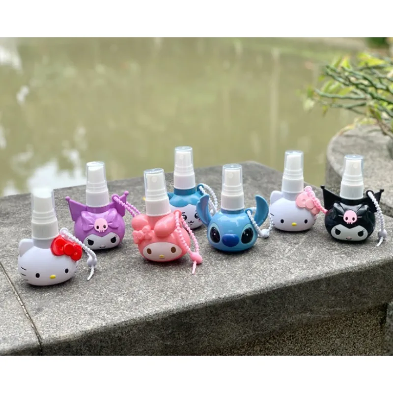 50ML Hello Kitty Split Bottle Cute Kuromi Stitch Alcohol Perfume Makeup Travel Split Kit Furniture Women Accessories Wholesale
