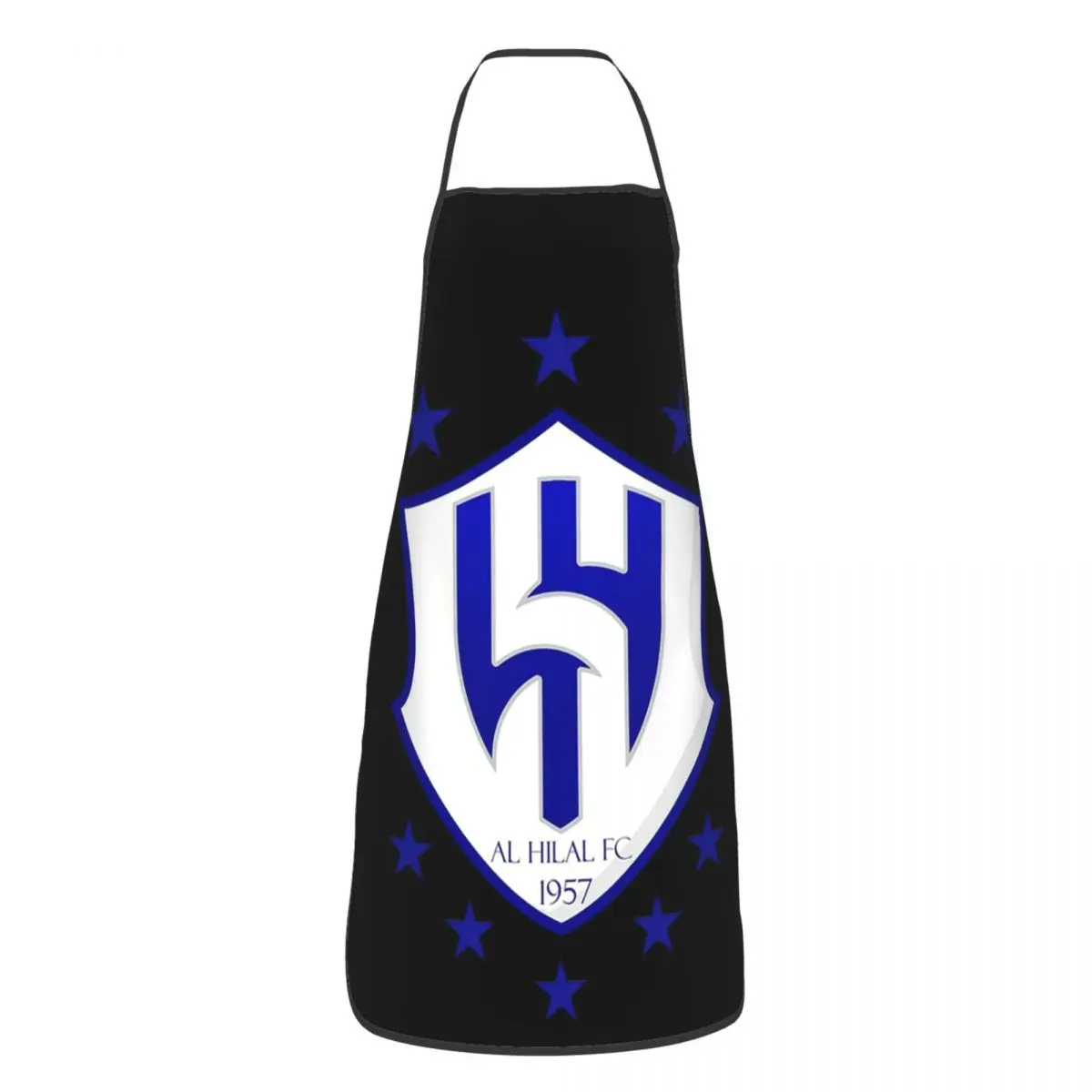 AL HILAL FC White Aprons Chef Cooking Cuisine Tablier Waterproof Bib Kitchen Cleaning Pinafore for Women Men Painting