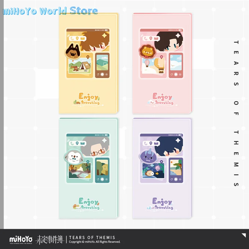 

MiHoYo Card Package Game Tears Of Themis Luke Marius Artem Doujin Q-version PU Wallet Accessories Girl Birthday Gifts Bag