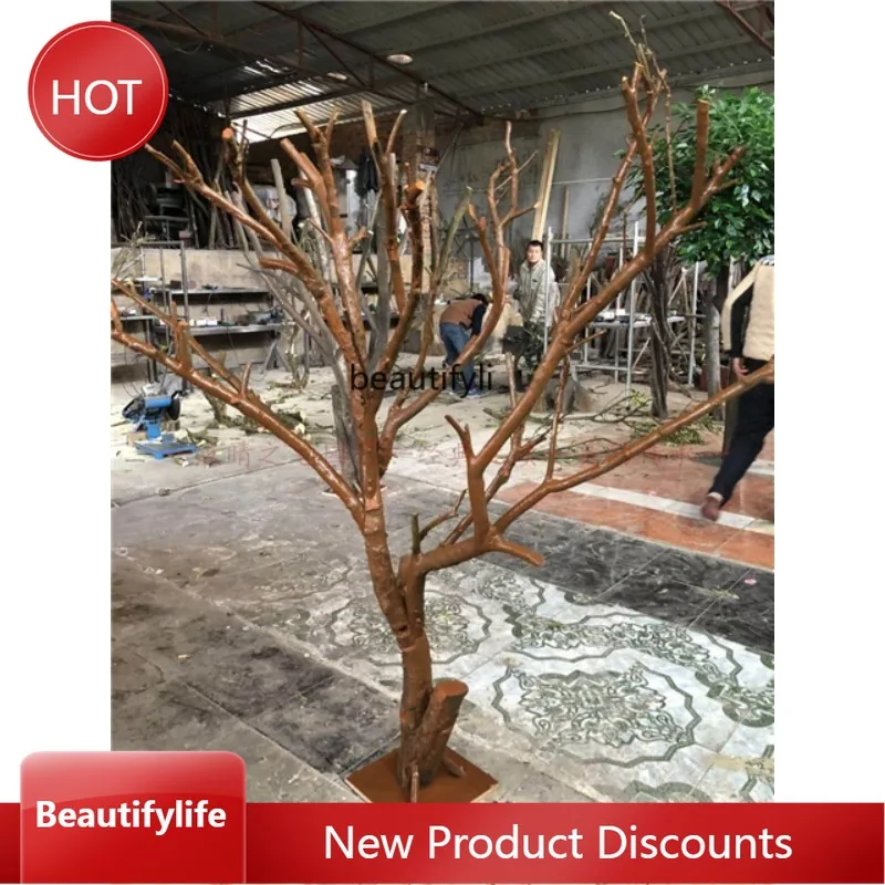 

A482 Simulation Large Shaped Tree Dried Branches Fake Trees Props Tree Hotel Living Room Coffee Shop Decoration