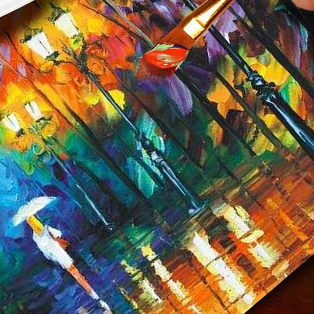 

1Set 24 Colors Acrylic Paint Kit High Purity Sun Resistance Safe for Teachers DIY Drawing Kits Creative Wall Painting