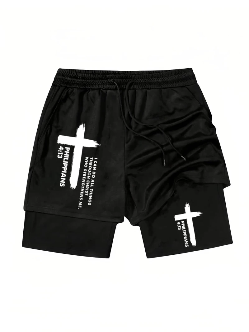 

Летние спортивные шорты, мужские и женские быстросохнущие шорты из ледяного шелка, тонкие шорты для йоги, фитнеса и тренировок, трехточечные шорты для спортзала и спорта, крест