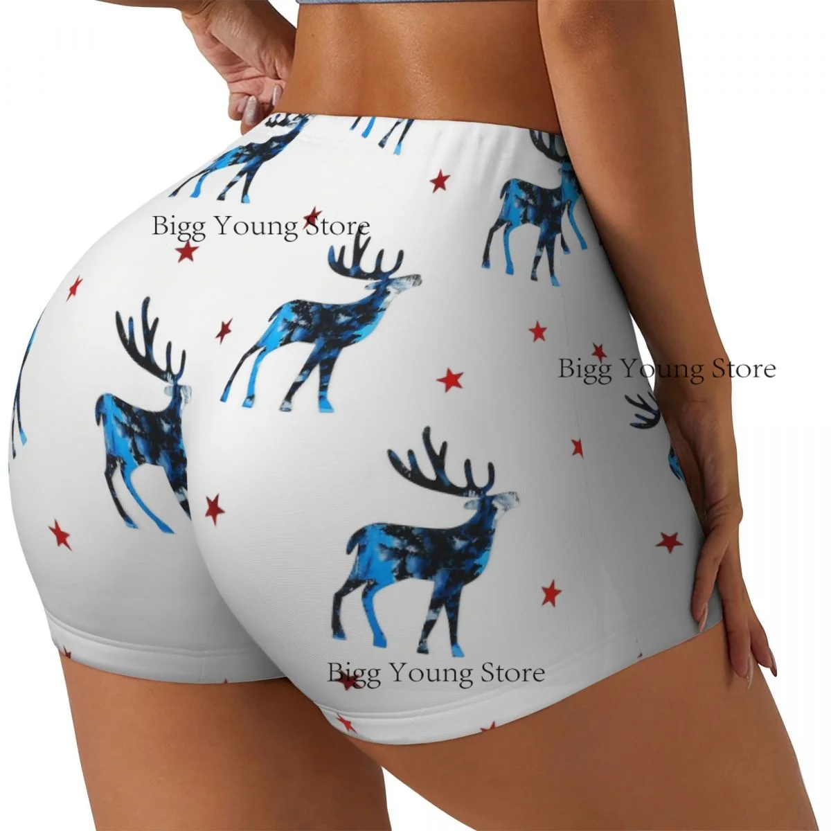 

Шорты с ягодицами, сексуальные узкие спортивные шорты, рождественские новые женские удобные шорты для фитнеса для йоги