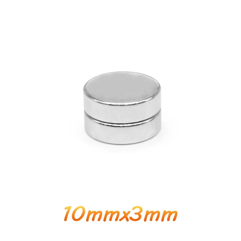 10/20/50/100/150/200PCS 10x3 Disc Strong Powerful Magnets N35 Round Permanent Magnets 10x3mm Neodymium Magnet 10*3 Search Magnet