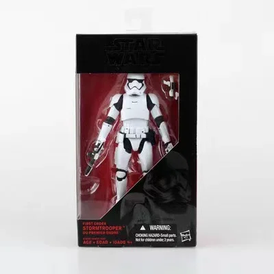 Star Wars Figure The Black Series Boba Kylo Phasma 02 Darth Maul Darth Vader Hab Solo Action Figure Model Toys Birthday Gift