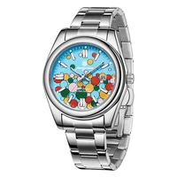 Reloj PAAZOMU de lujo para hombres de negocios, resistente al agua, fecha luminosa, relojes de acero inoxidable para hombres, reloj militar de cuarzo de alta calidad para hombre