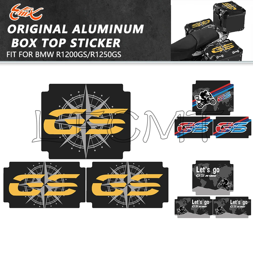 

Алюминиевая коробка для мотоцикла, наклейка на чемоданы, коврик для чемодана, чехол на багажник, наклейки, пригодные для R1200GS R1250GS R 1200 GS LC Adventure