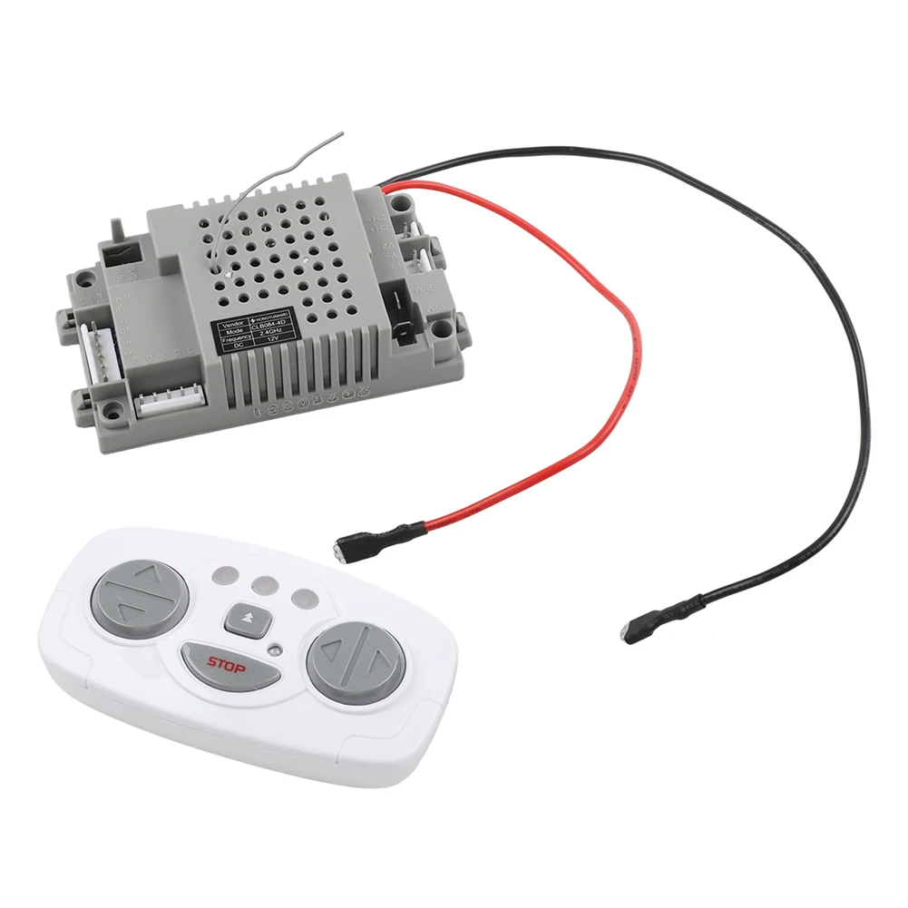 1 قطعة CLB084-4D 12 فولت الأطفال سيارة كهربائية التحكم عن بعد استقبال تحكم مع وظيفة بدء لينة للعب التحكم عن بعد #6