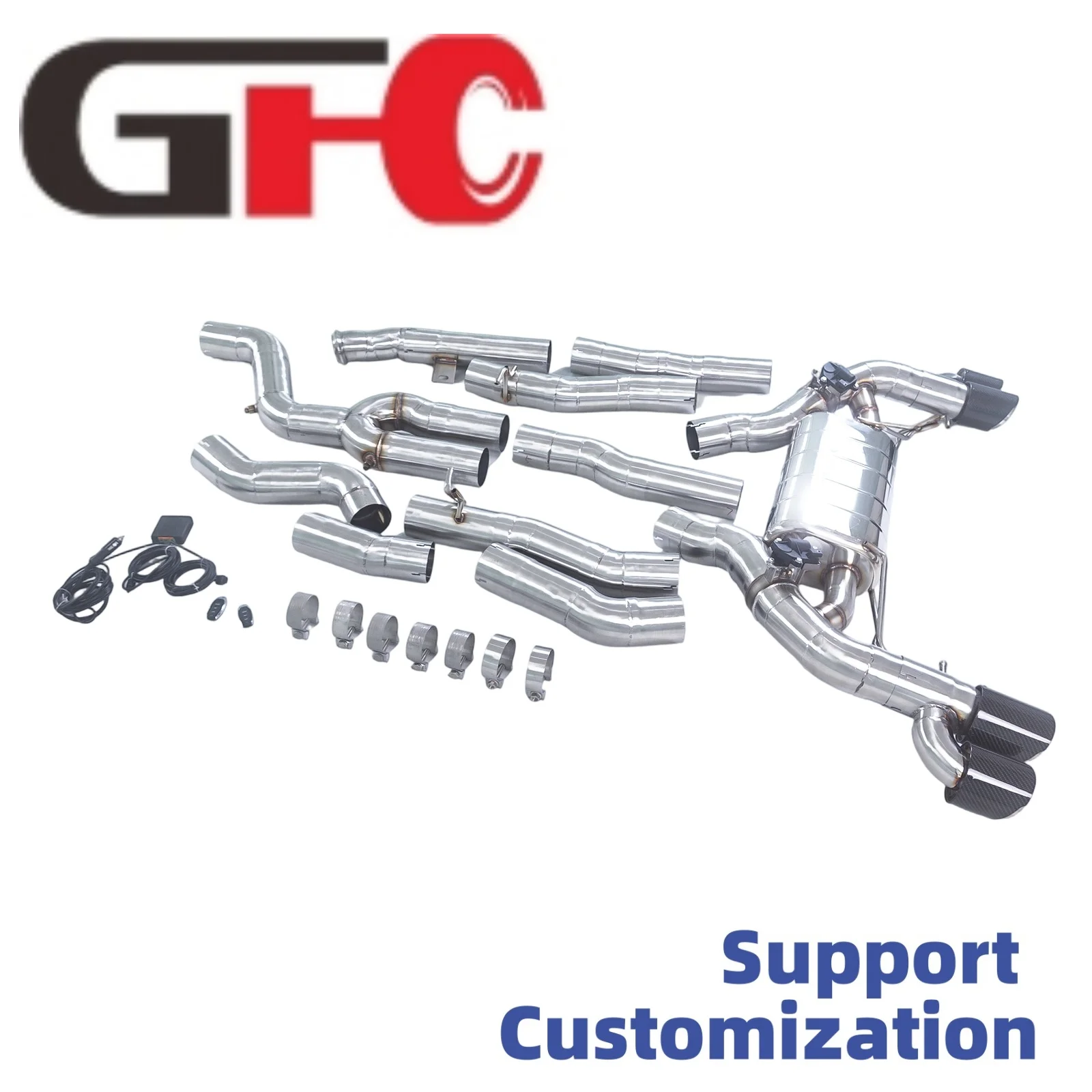 For BMW X3 M40i G01 3.0T 2022 Stainless Steel Catback Exhaust System with Muffler SUS304 Material for Enhanced Performance
