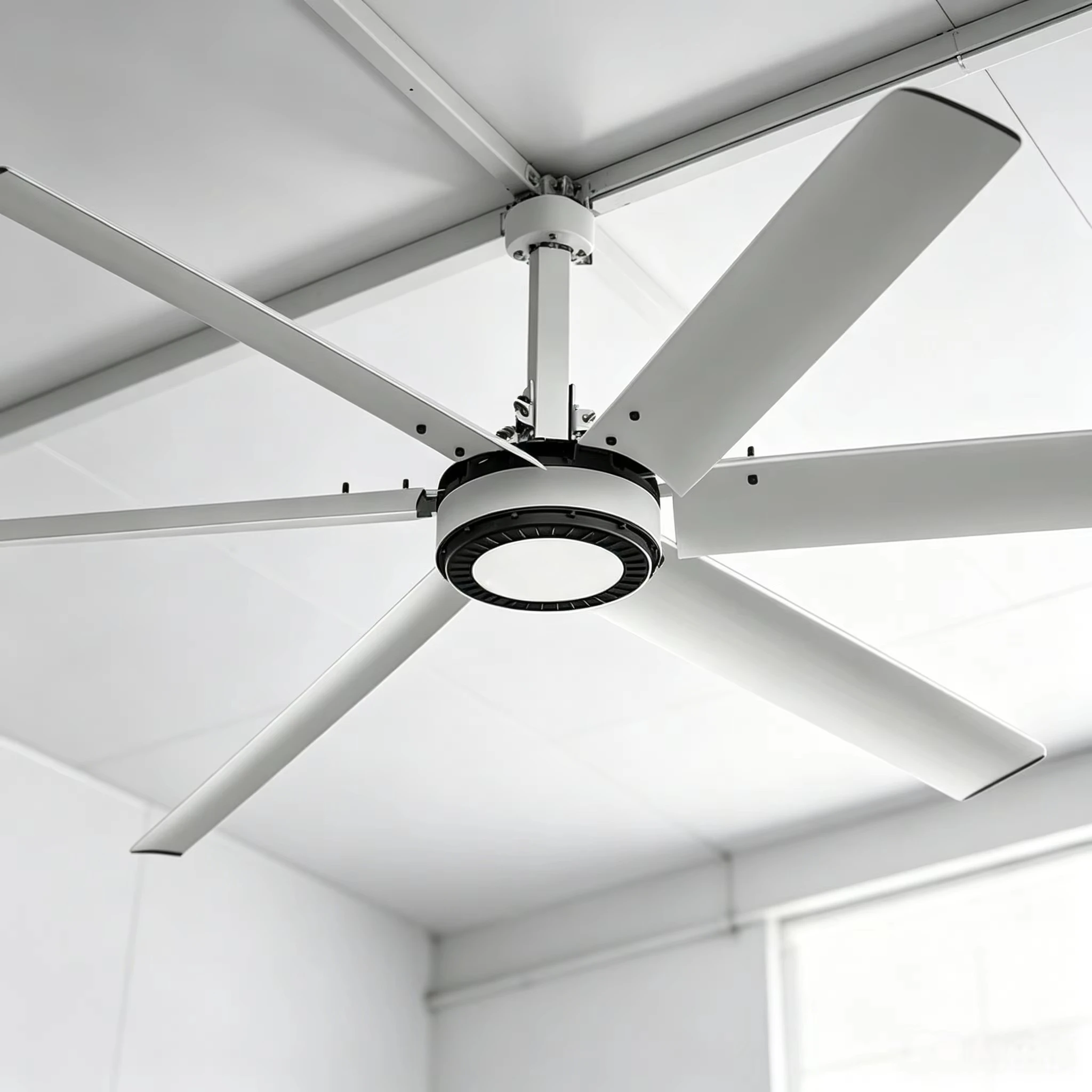 Durable Energy Saving Permanent Magnet Variable Frequency Electric Ceiling Industrial Fan Low Noise Touch Control for Factory