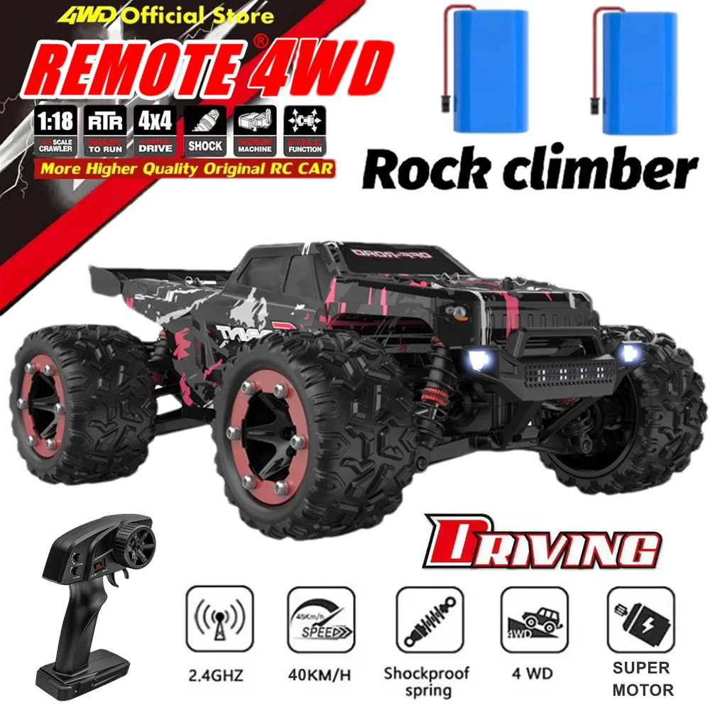 

Автомобиль с дистанционным управлением 4WD Off Road Truck Высокоскоростной Monster Buggy All Terrain 4x4 Транспортные средства Drift Racing Игрушки для мальчиков Дети Взрослые
