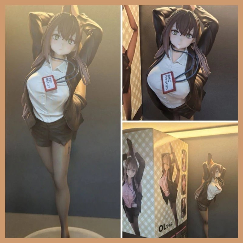 

Original Ol Sauce Who Doesn'T Want To Work 29cm Girl In Stock Pvc Action Figure Toy Statue Adult Collection Model Doll Gift