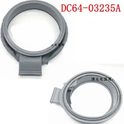 Cuff Hatch for Samsung drum washing machine DC64-03235A Waterproof rubber sealing ring manhole cover parts