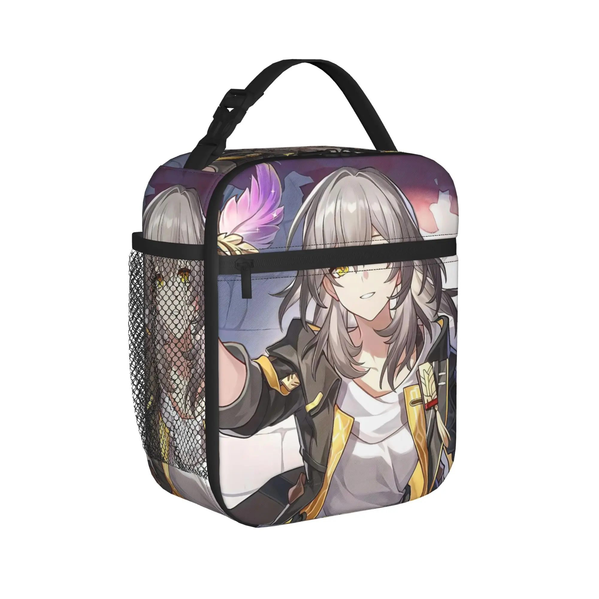 Lunch Box Honkai Star Rail Merch  Storage Food Box New Thermal Cooler Bento Box For School