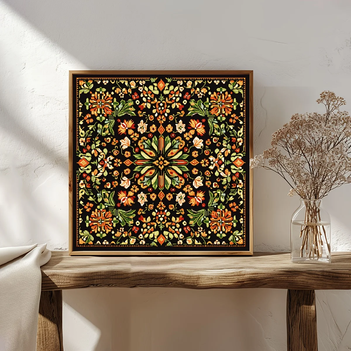 500/1024PCS Jigsaw Puzzles William Morris Style Flowers Puzzle DIY Modern Home Wall Decor Holiday Gifts Family Fun Puzzles